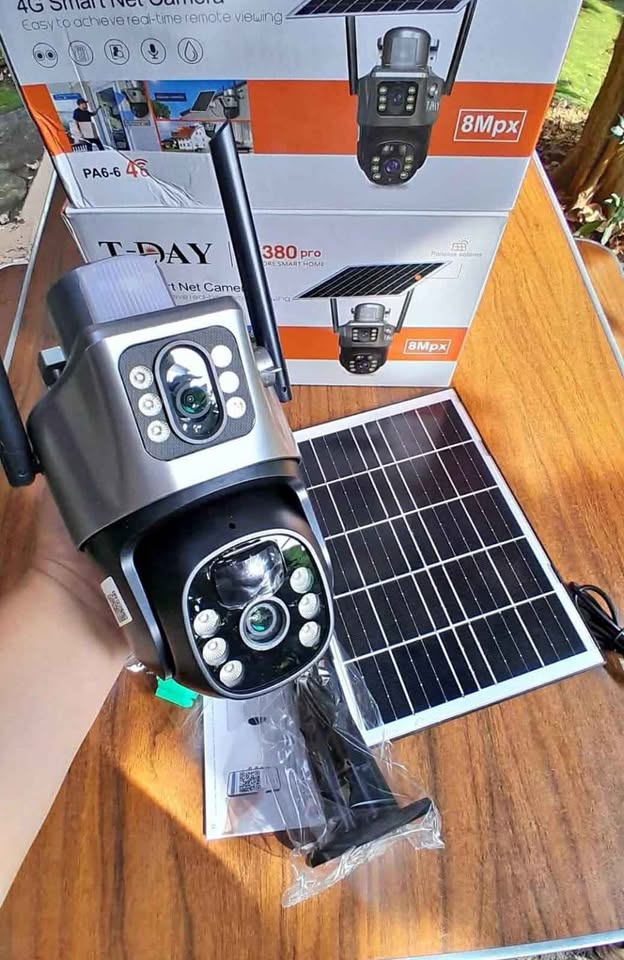 CAMARA SOLAR CON CHIP