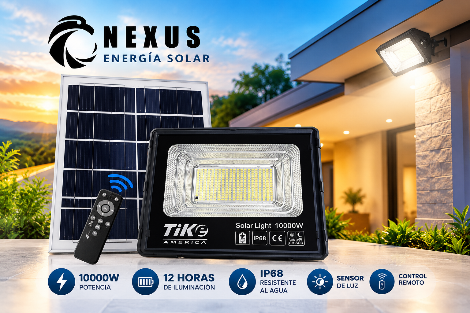 Reflector de 10,000w TIKE